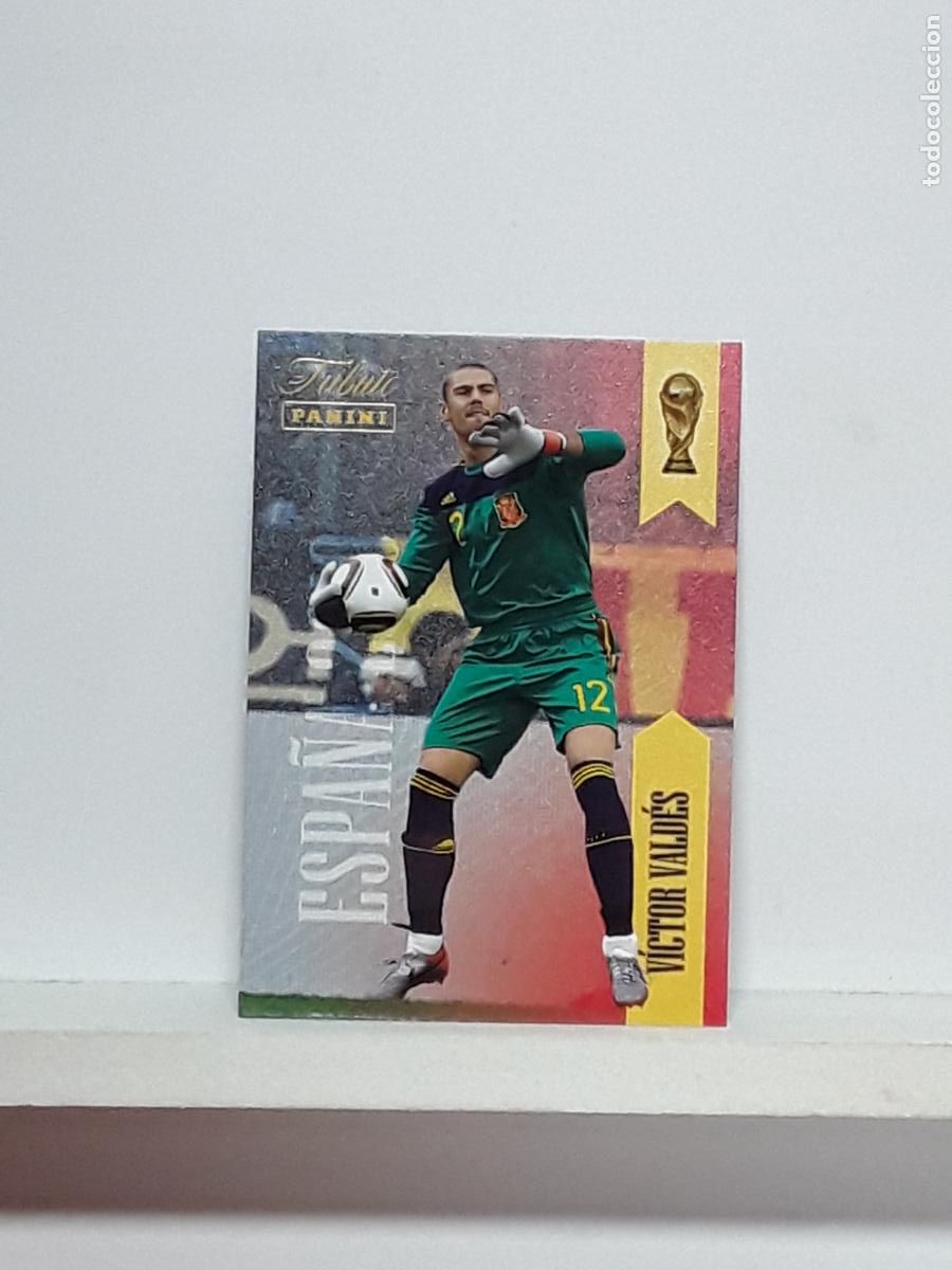 Cromos de f&uacute;tbol: TRIBUTO ESPA&Ntilde;A 2010 2026 VAMOS CAMPEONES 10 26 ALBUM PANINI SELECCION ESPA&Ntilde;OLA N 12 VICTOR VALDES