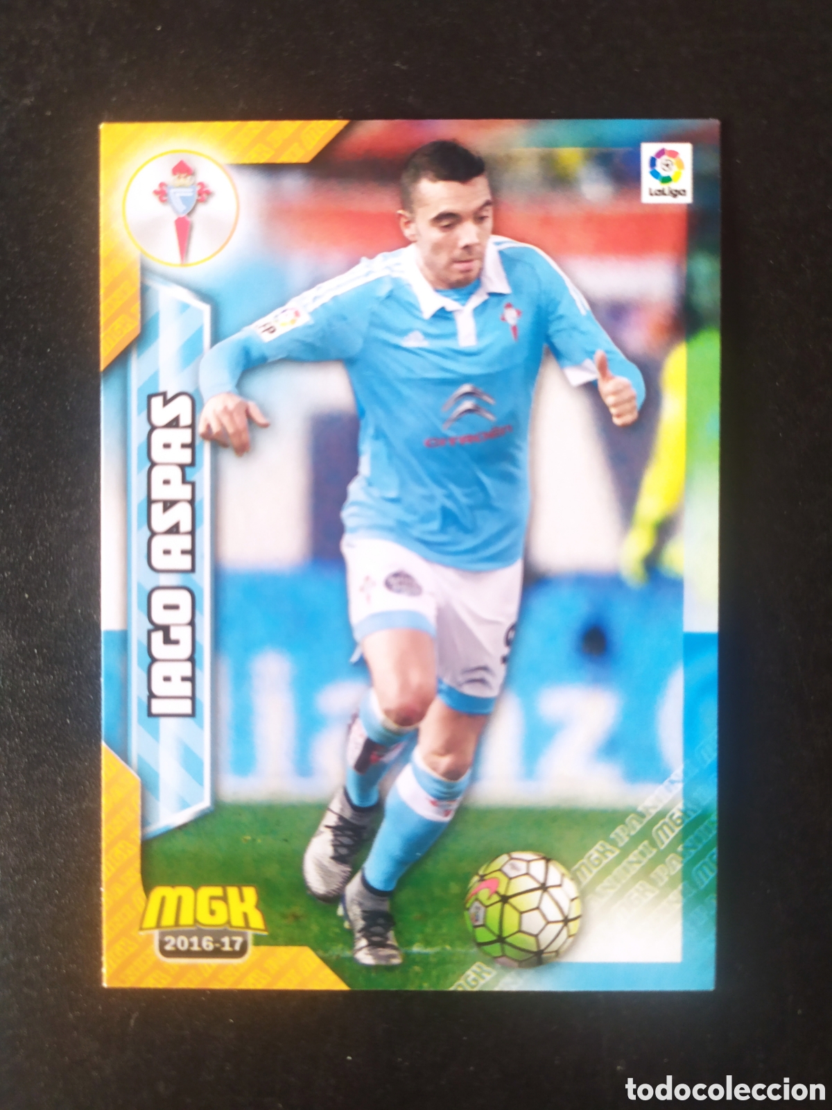 Football Stickers: Megacracks 2016 2017 16 17 panini Iago Aspas n&deg; 153 Celta Vigo