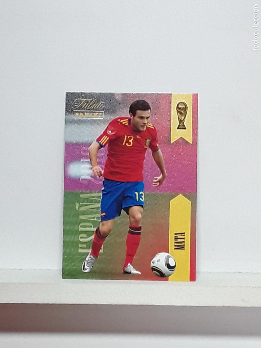 Cromos de f&uacute;tbol: TRIBUTO ESPA&Ntilde;A 2010 2026 VAMOS CAMPEONES 10 26 ALBUM PANINI SELECCION ESPA&Ntilde;OLA N 13 MATA