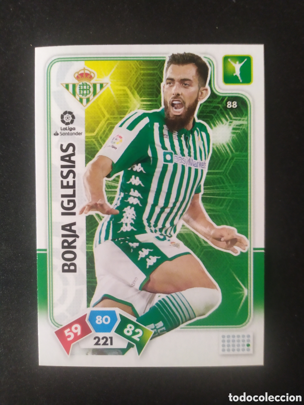 Cromos de f&uacute;tbol: Adrenalyn 2019 2020 19 20 panini Borja Iglesias n&deg; 88 Real Betis