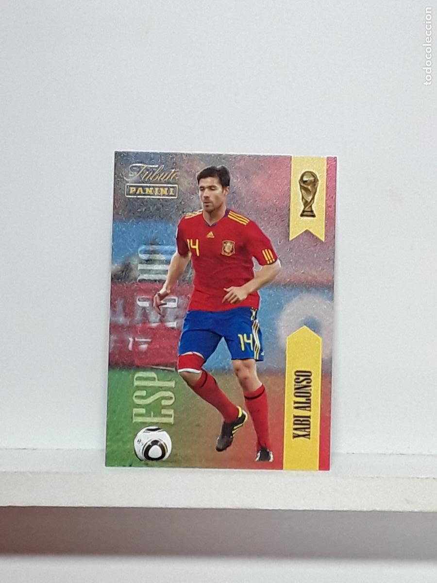 Cromos de f&uacute;tbol: TRIBUTO ESPA&Ntilde;A 2010 2026 VAMOS CAMPEONES 10 26 ALBUM PANINI SELECCION ESPA&Ntilde;OLA N 14 XABI ALONSO