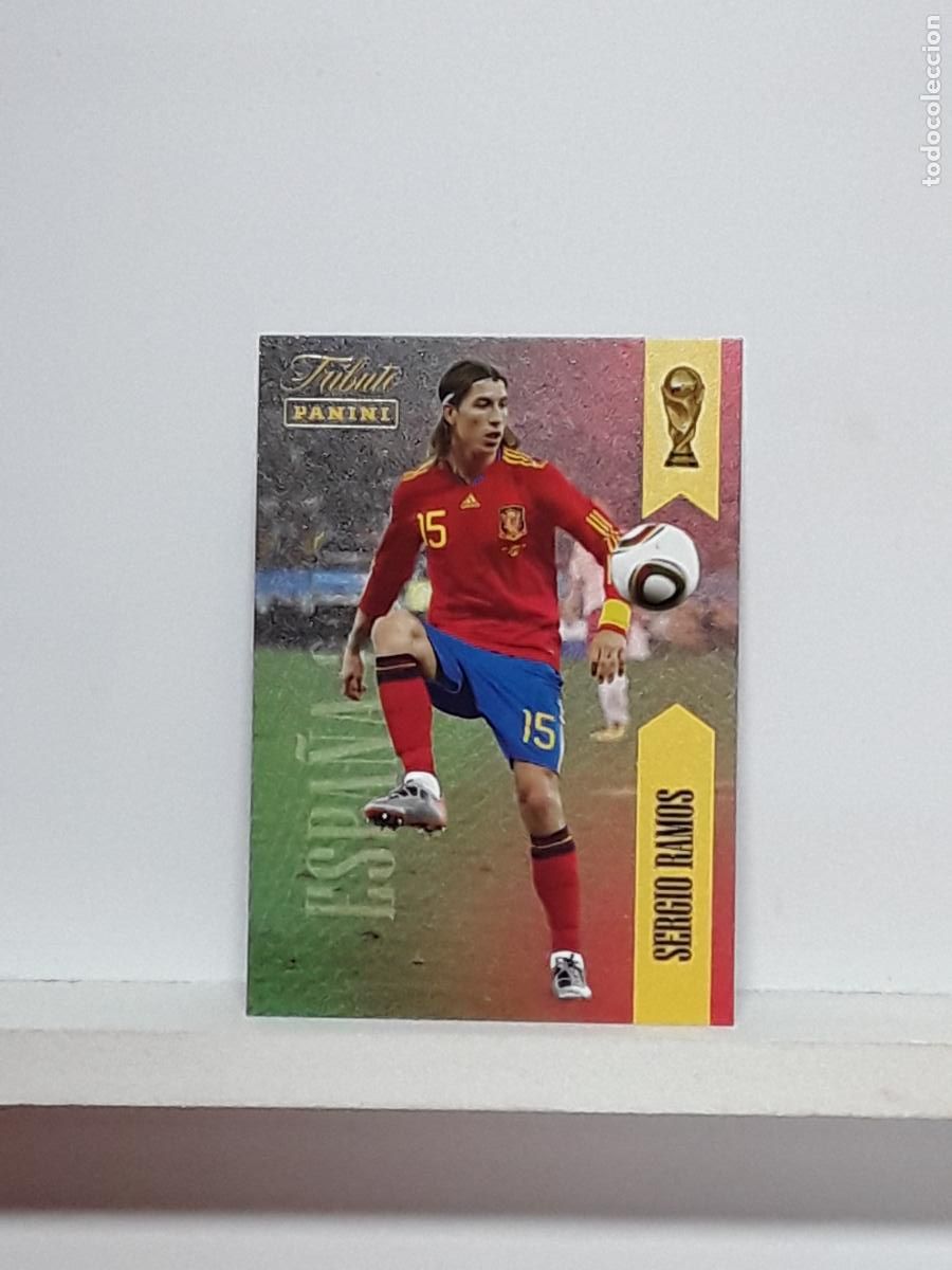 Cartes &agrave; collectionner de Football: TRIBUTO ESPA&Ntilde;A 2010 2026 VAMOS CAMPEONES 10 26 ALBUM PANINI SELECCION ESPA&Ntilde;OLA N 15 SERGIO RAMOS
