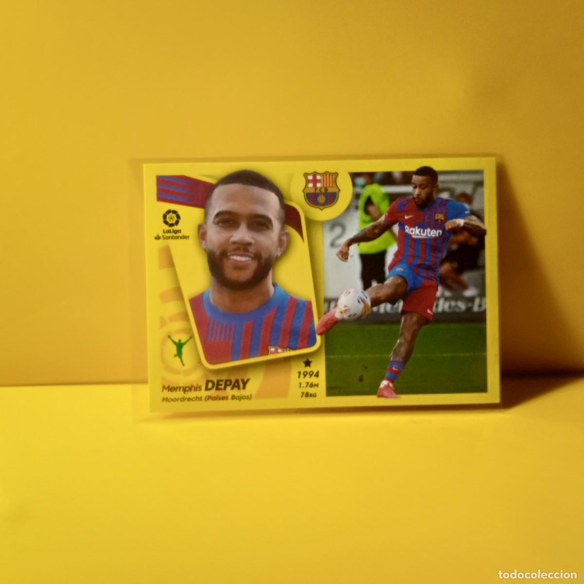 Football Stickers: EDICIONES ESTE 2021 2022 21 22 ULTIMOS FICHAJES UF 22 DEPAY F.C BARCELONA (2&ordf; EDICI&Oacute;N)
