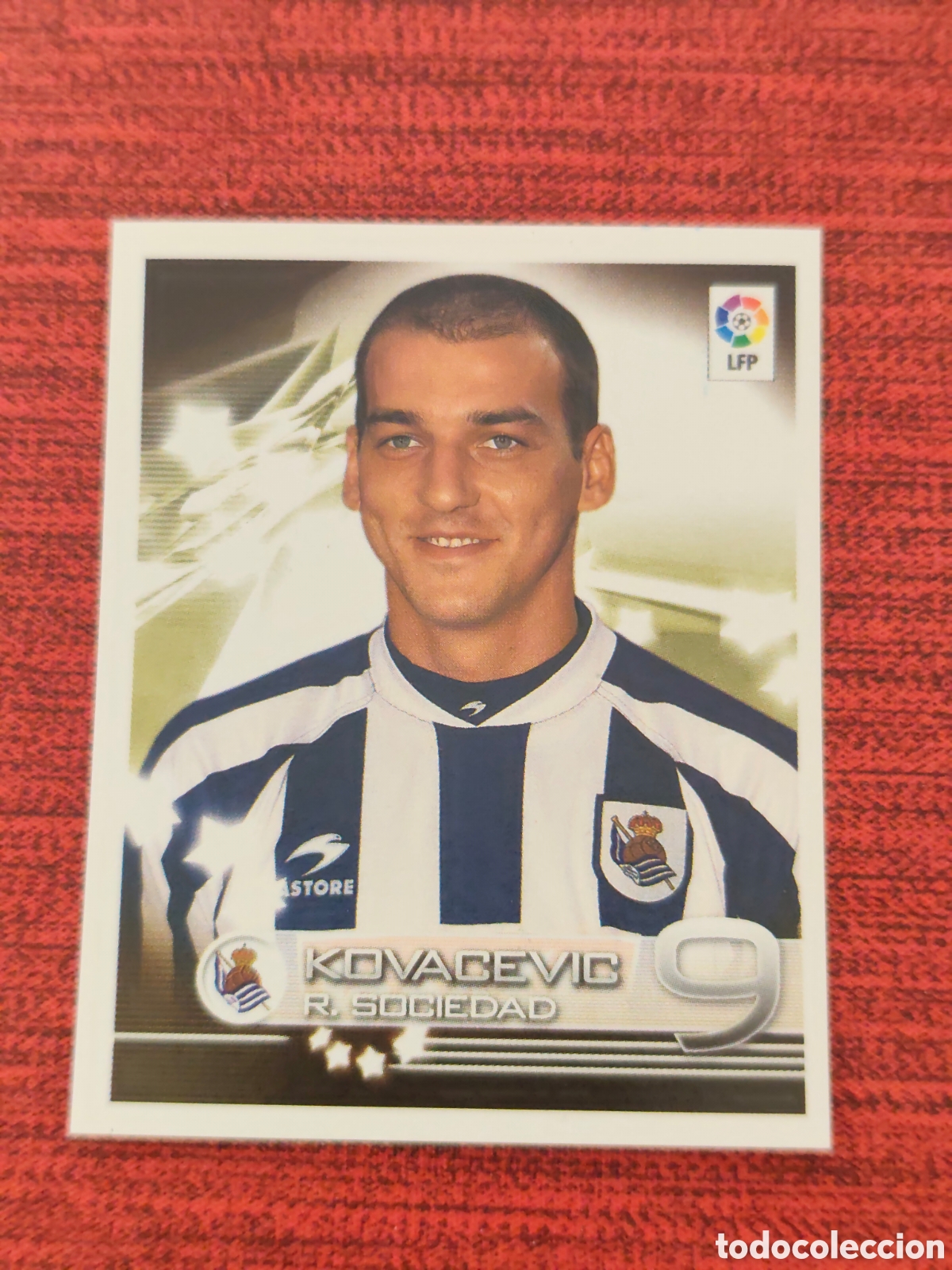 Cromos de f&uacute;tbol: 336 KOVACEVIC REAL SOCIEDAD SUPERLIGA DE ESTRELLAS 2002 2003