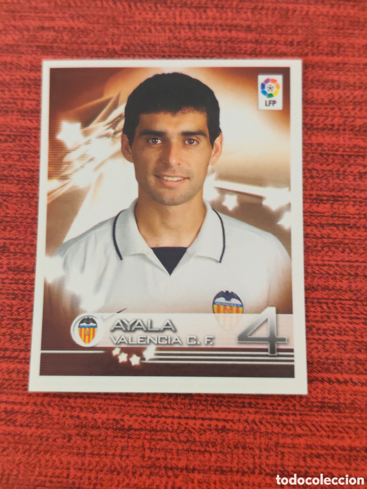 Cromos de f&uacute;tbol: 341 AYALA VALENCIA SUPERLIGA DE ESTRELLAS 2002 2003