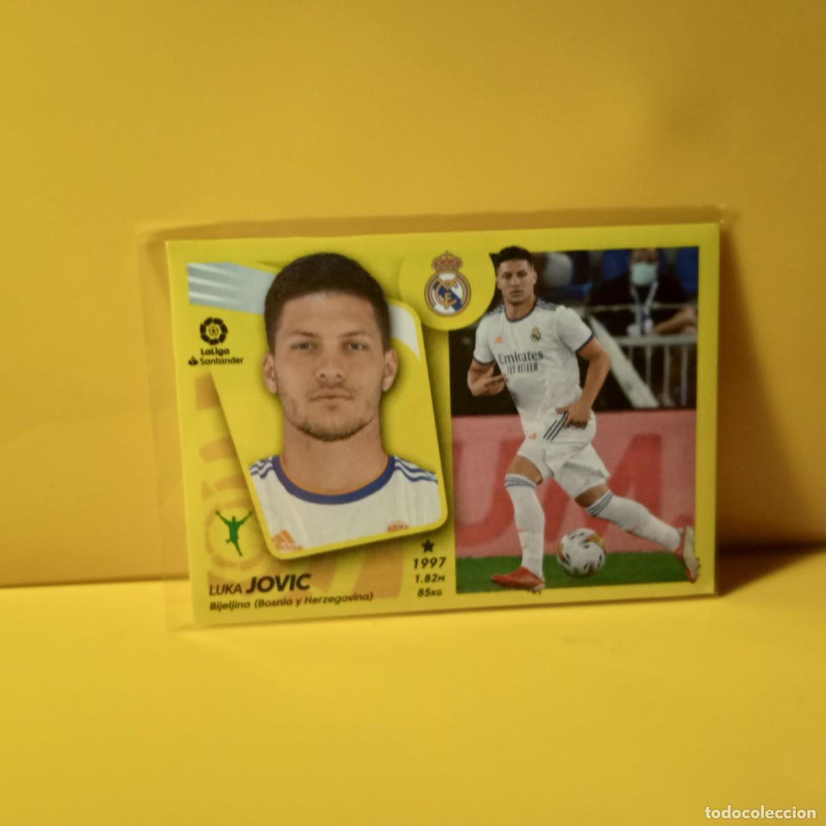 Cartes &agrave; collectionner de Football: EDICIONES ESTE 2021 2022 21 22 (MERCADO DE INVIERNO) + ACTUALIZACI&Oacute;N REAL MADRID JOVIC 28