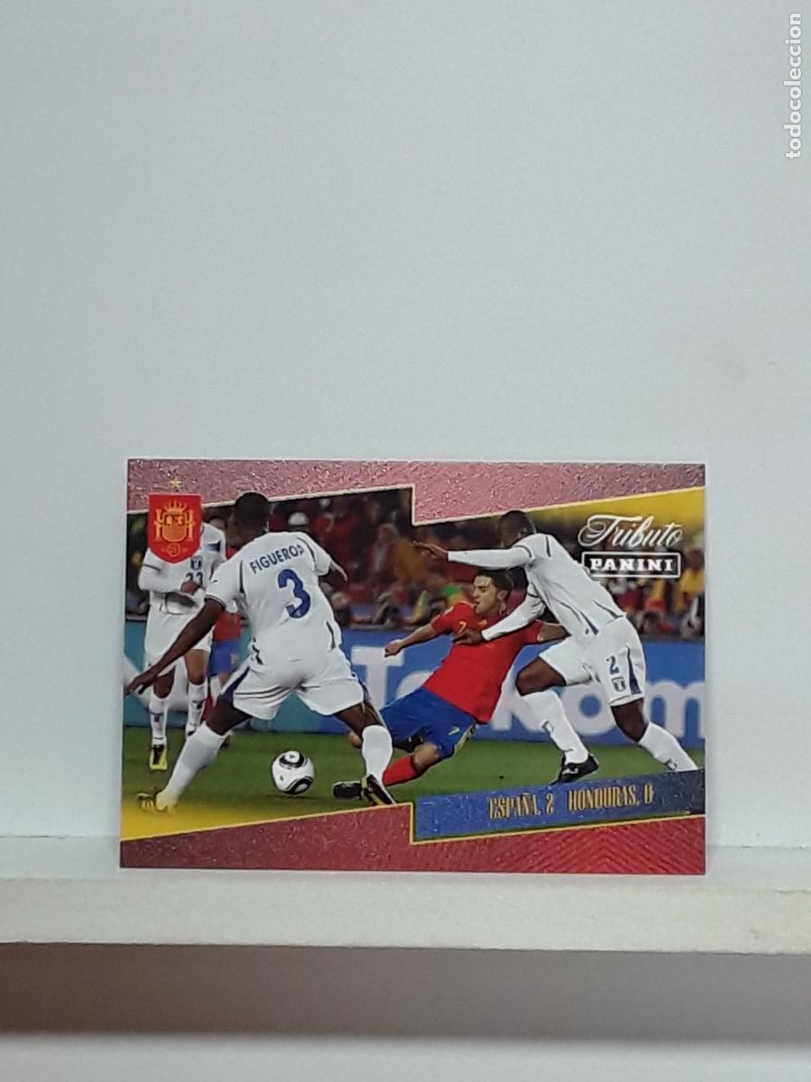 Cartes &agrave; collectionner de Football: TRIBUTO ESPA&Ntilde;A 2010 2026 VAMOS CAMPEONES 10 26 ALBUM PANINI SELECCION ESPA&Ntilde;OLA N 26 VILLA
