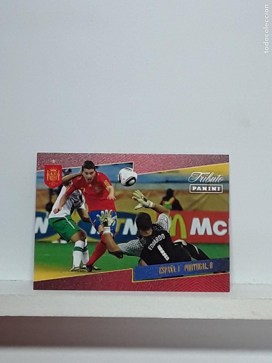 Cromos de f&uacute;tbol: TRIBUTO ESPA&Ntilde;A 2010 2026 VAMOS CAMPEONES 10 26 ALBUM PANINI SELECCION ESPA&Ntilde;OLA N 28 VILLA