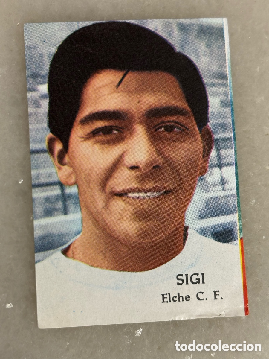 Football Stickers: Cromo de f&uacute;tbol Sigi Elche &aacute;lbum Fher 1968/69 apaisado