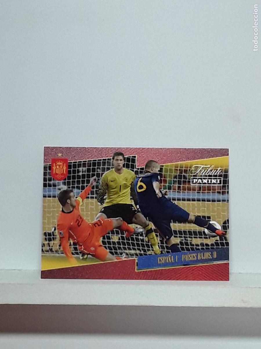 Cromos de f&uacute;tbol: TRIBUTO ESPA&Ntilde;A 2010 2026 VAMOS CAMPEONES 10 26 ALBUM PANINI SELECCION ESPA&Ntilde;OLA N 31 INIESTA