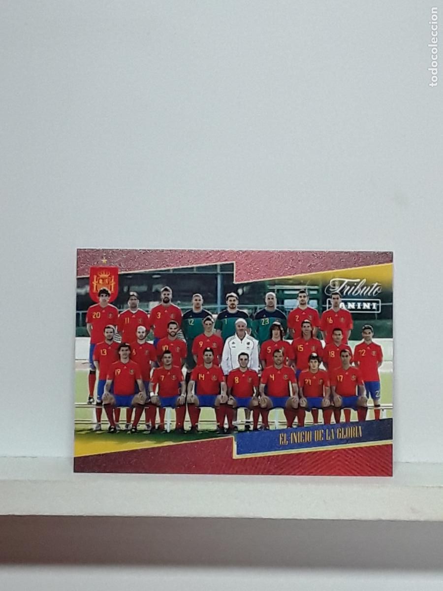 Cromos de f&uacute;tbol: TRIBUTO ESPA&Ntilde;A 2010 2026 VAMOS CAMPEONES 10 26 ALBUM PANINI SELECCION ESPA&Ntilde;OLA N 32 PLANTILLA