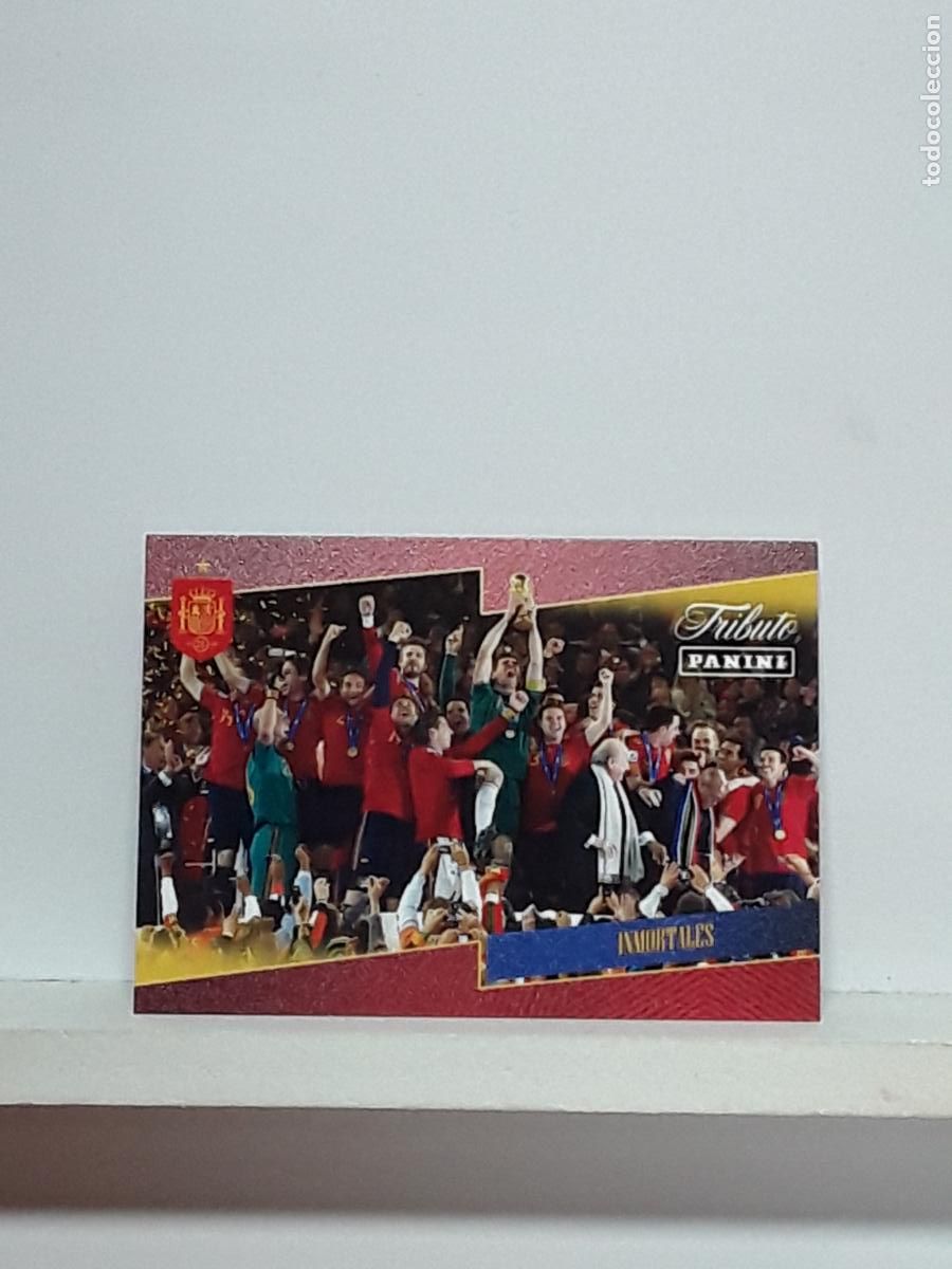 Cromos de f&uacute;tbol: TRIBUTO ESPA&Ntilde;A 2010 2026 VAMOS CAMPEONES 10 26 ALBUM PANINI SELECCION ESPA&Ntilde;OLA N 34 INMORTALES