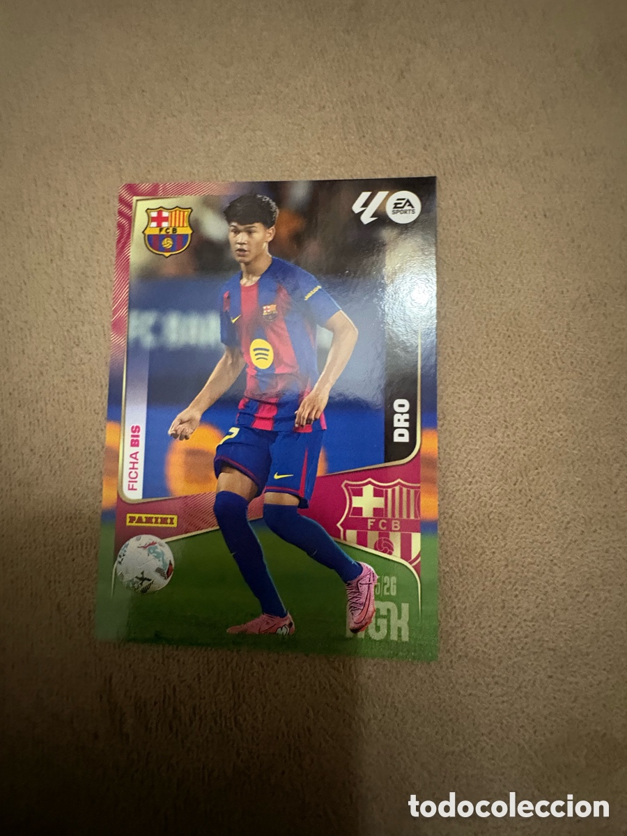 Cromos de f&uacute;tbol: 26 Dro Ficha Bis Barcelona 82 Bis