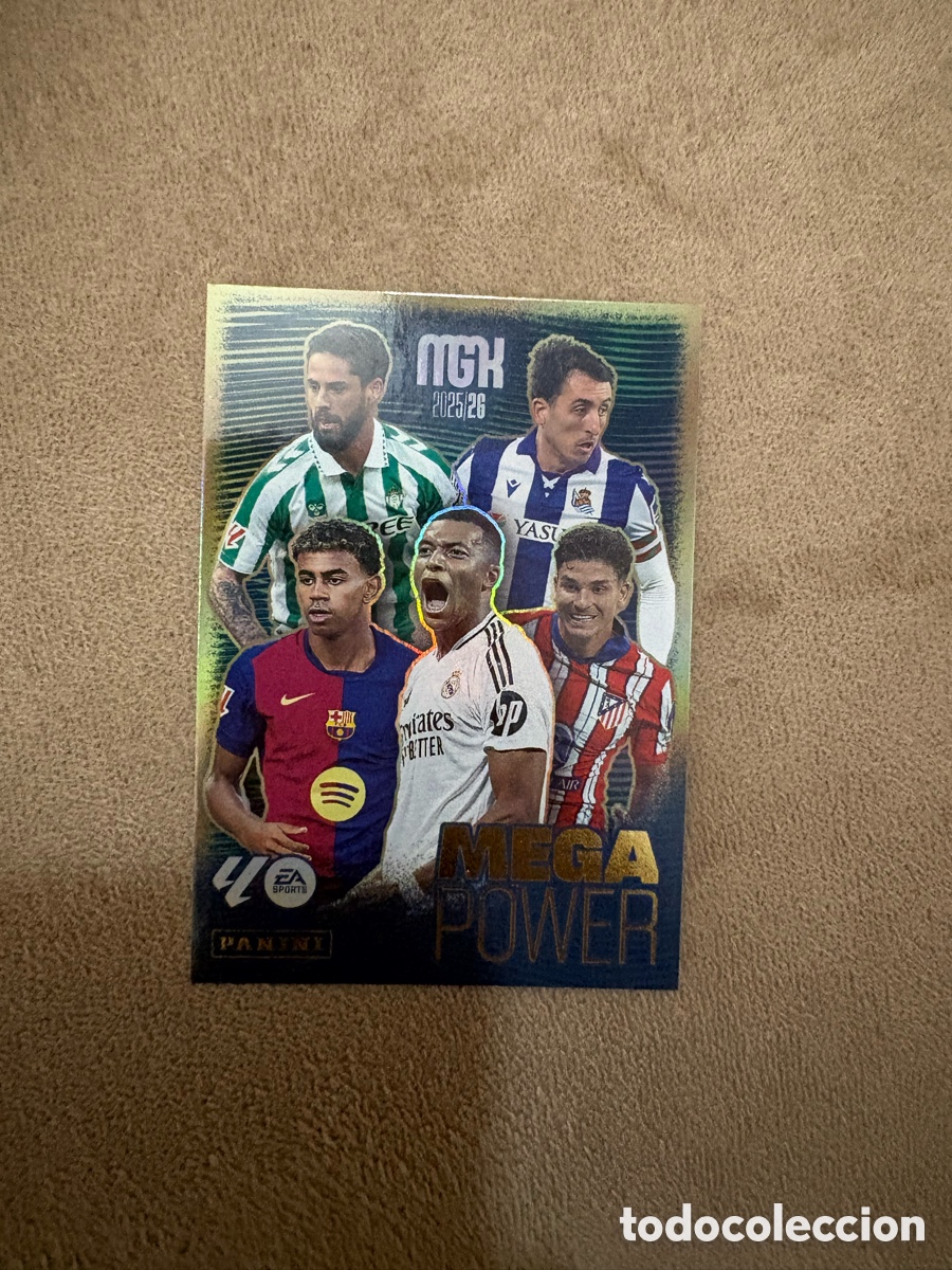 Cromos de f&uacute;tbol: Mega power 441 Megacracks MGK 2025-26