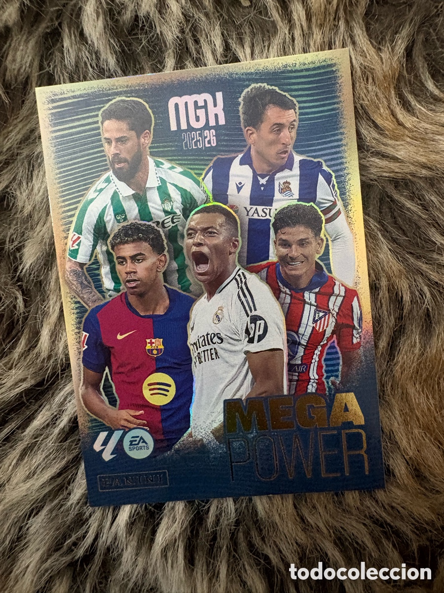 Cromos de f&uacute;tbol: Mega Power Megacraks temporada 25/26