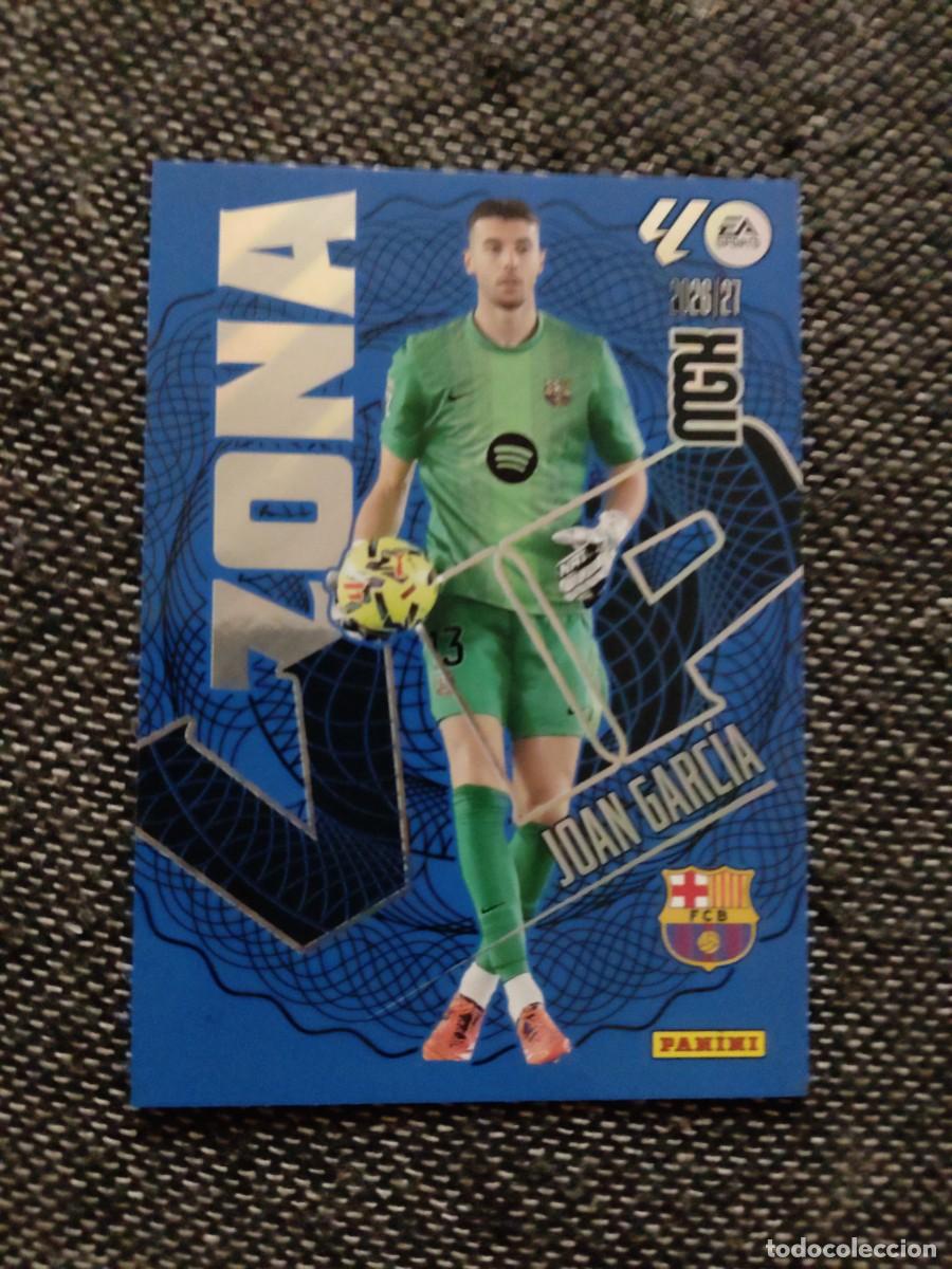 Cromos de f&uacute;tbol: 399 Joan Garc&iacute;a zona vip FC Barcelona megacracks 2026-27