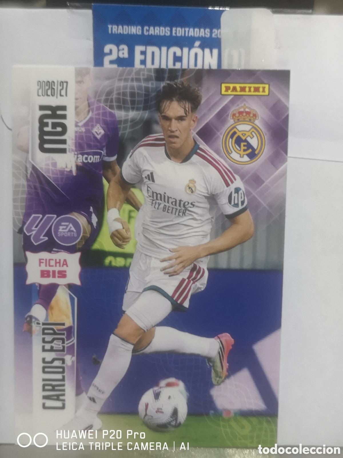 Cromos de f&uacute;tbol: MEGACRACKS 2026 2027 2026 27 CARLOS ESPI BIS 233 - REAL MADRID
