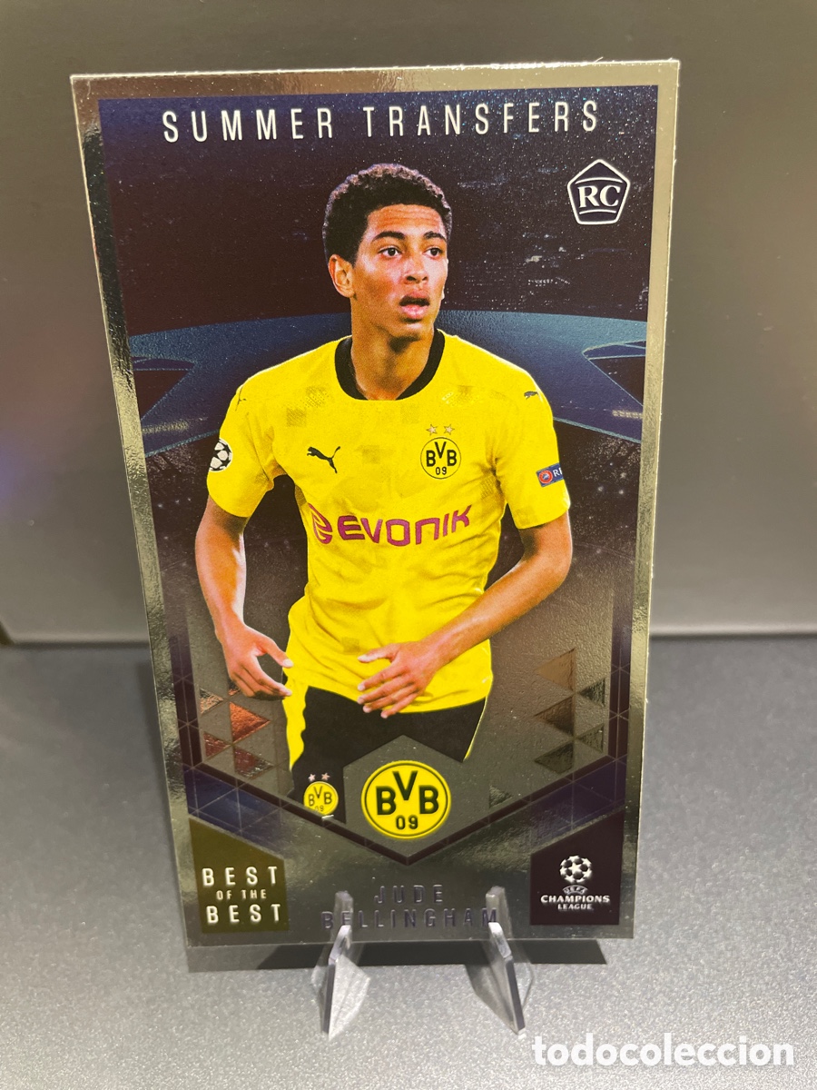 Football Stickers: Bellingham 122 Rookie Summer Transfers Best of the Best UCL 2020-21 Topps Borussia Dortmund