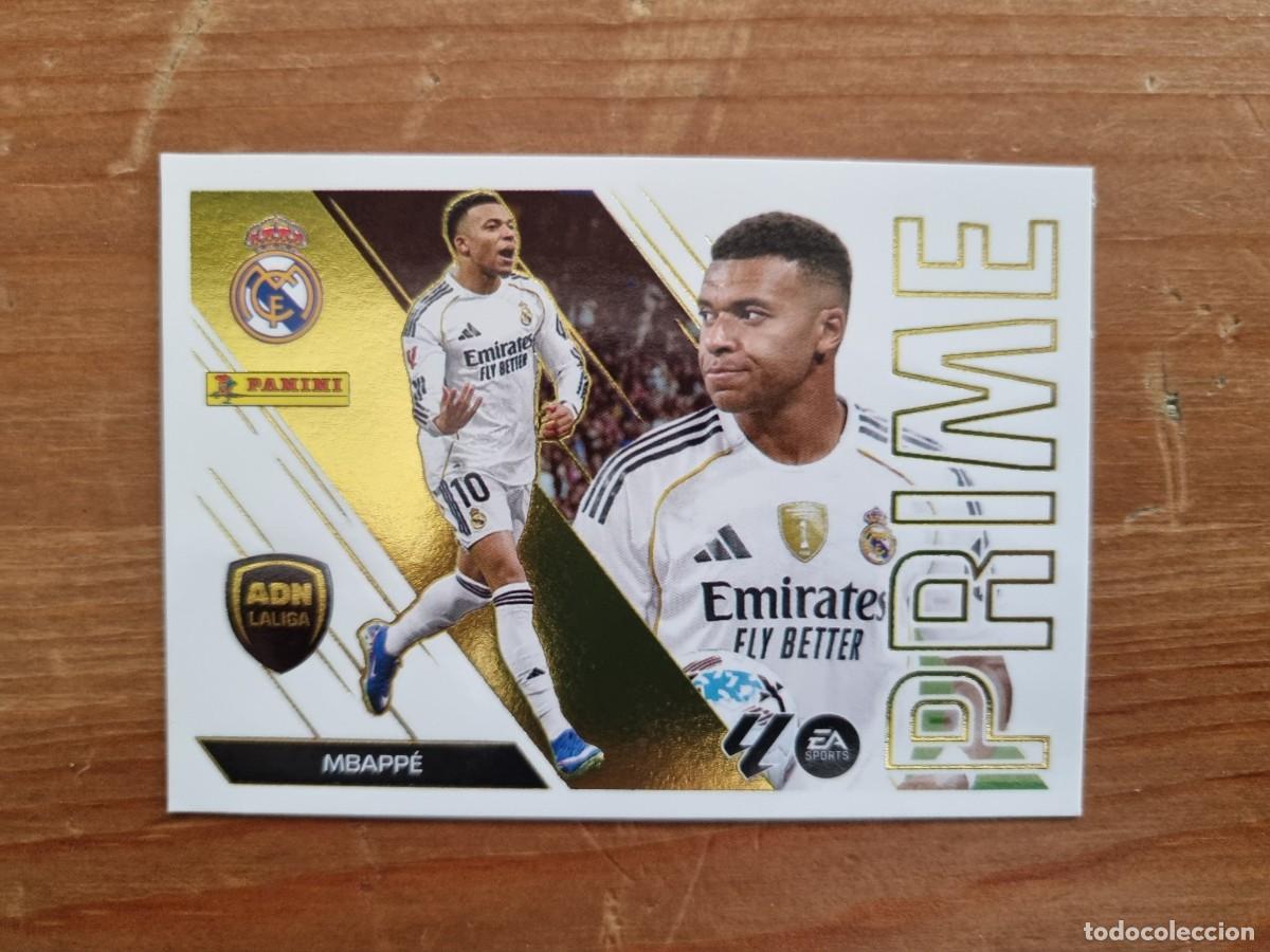 Cromos de f&uacute;tbol: 8 MBAPP&Eacute; (Real Madrid CF) PRIME. Liga 2026 2027 26 27 Colecciones Este (Panini)