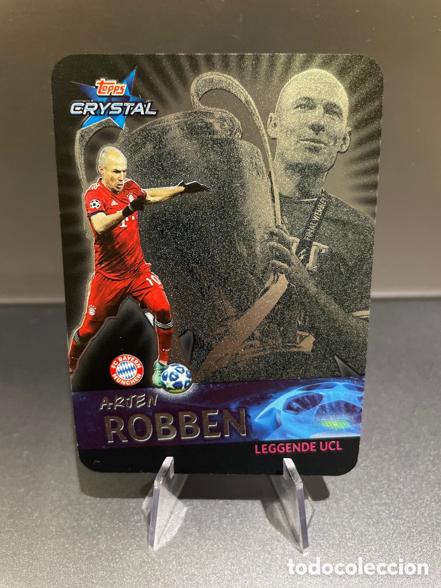 Football Stickers: Robben 125 Leggende UCL Topps Crystal 2018-19 2018 2019 Bayern Munich