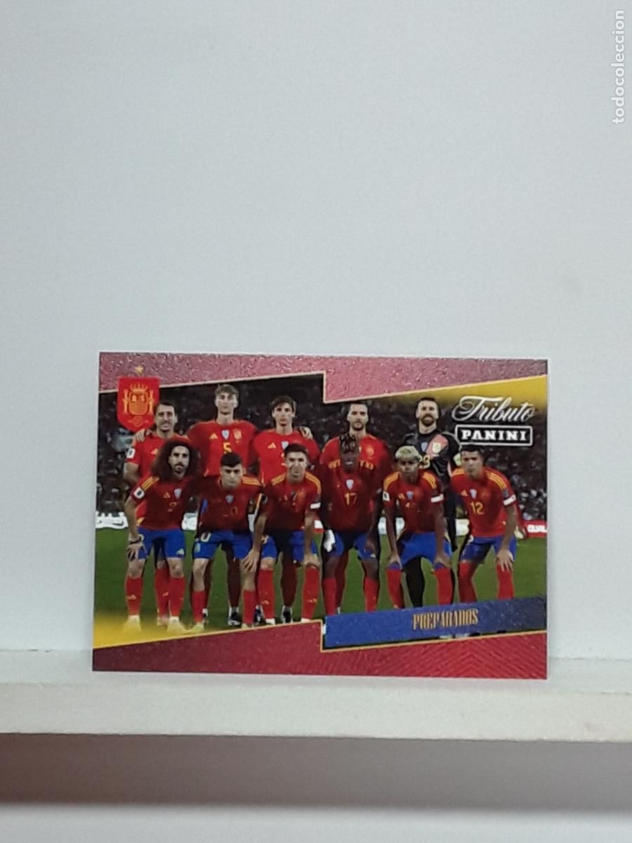 Fu&szlig;ball-Sticker: TRIBUTO ESPA&Ntilde;A 2010 2026 VAMOS CAMPEONES 10 26 ALBUM PANINI SELECCION ESPA&Ntilde;OLA N 69 LAMINE YAMAL