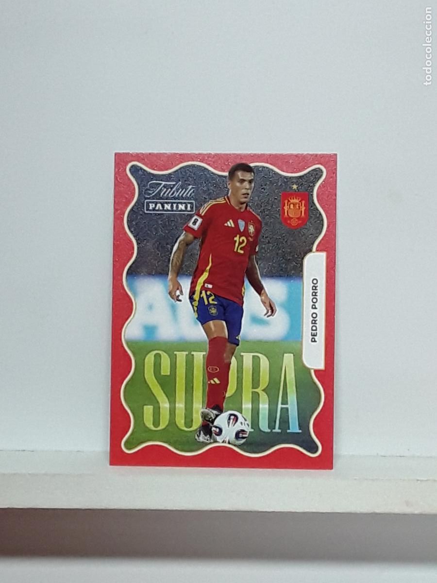Fu&szlig;ball-Sticker: TRIBUTO ESPA&Ntilde;A 2010 2026 VAMOS CAMPEONES 10 26 ALBUM PANINI SELECCION ESPA&Ntilde;OLA N 72 PEDRO PORRO