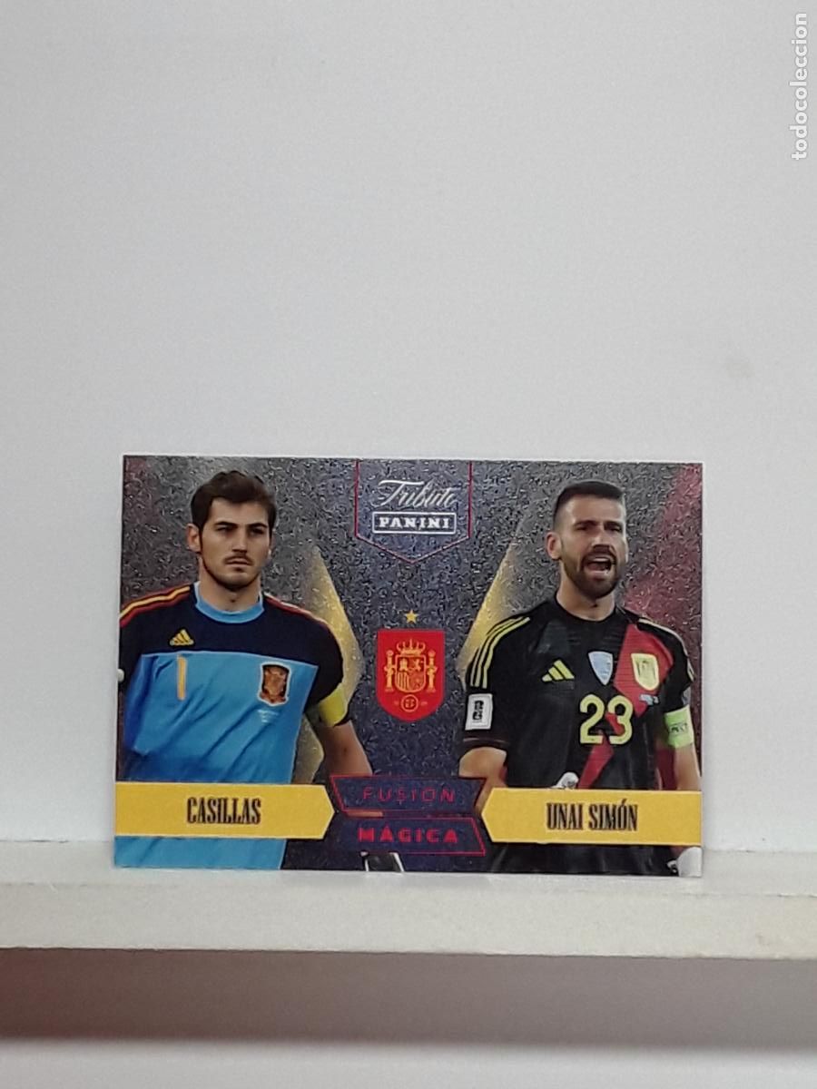 Cromos de f&uacute;tbol: TRIBUTO ESPA&Ntilde;A 2010 2026 VAMOS CAMPEONES 10 26 ALBUM PANINI SELECCION ESPA&Ntilde;OLA N 82 CASILLAS SIMON