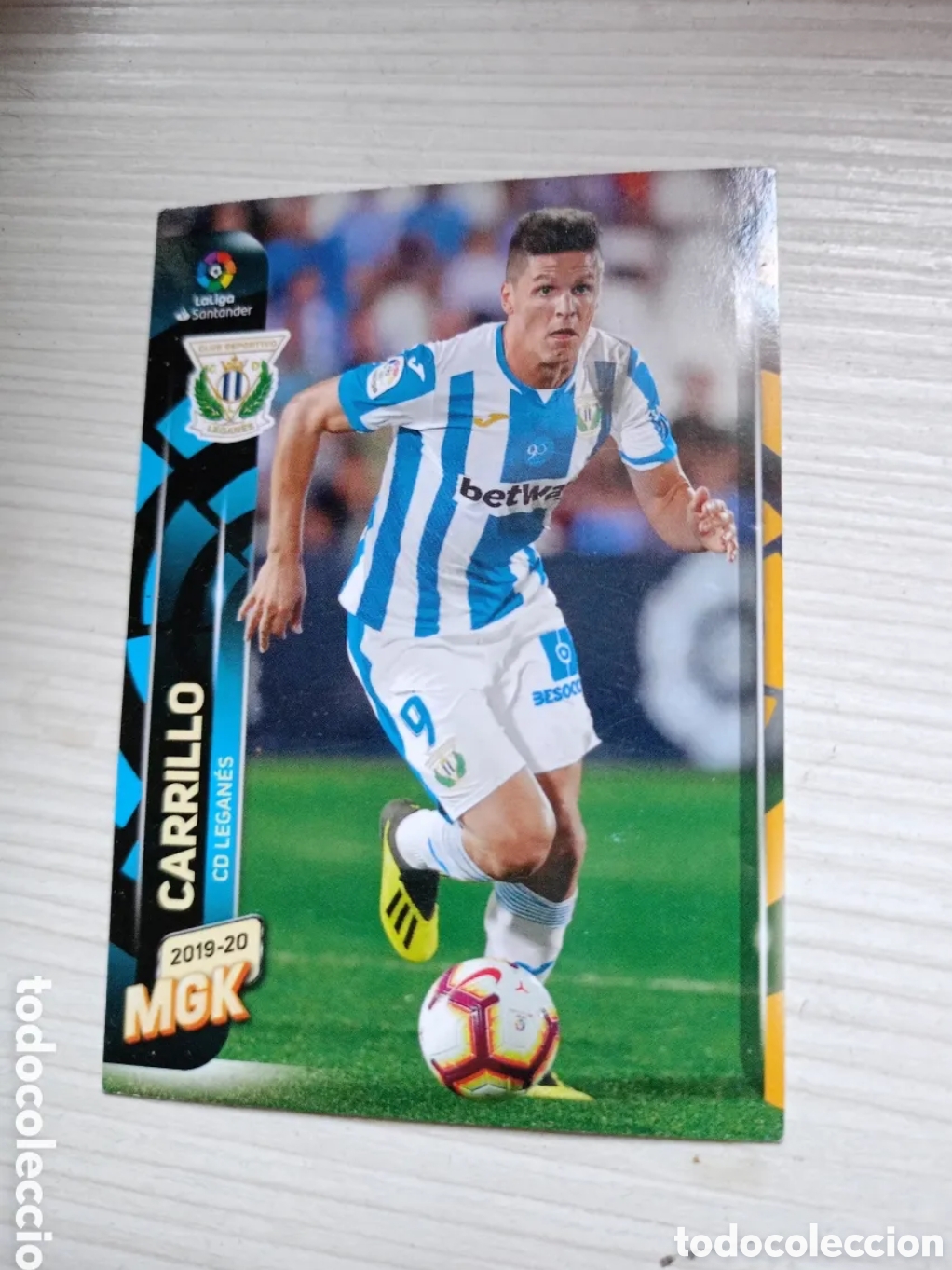 Cartes &agrave; collectionner de Football: Cromo MGK 2019/2020 19 20 - LEGAN&Eacute;S - CARRILLO 197
