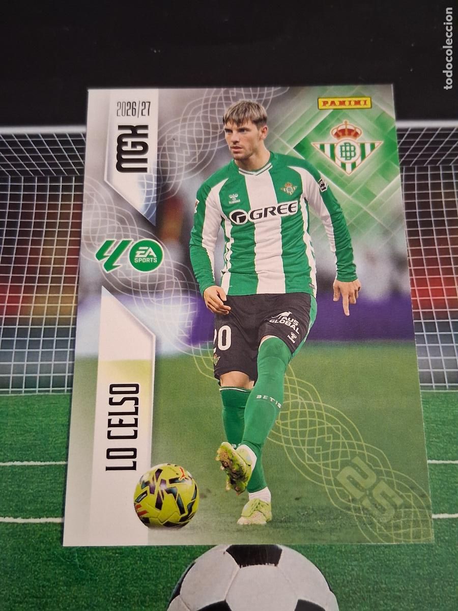 Cromos de f&uacute;tbol: 103 LO CELSO REAL BETIS CROMOS MEGACRACKS MGK LIGA FUTBOL PANINI 2026 2027 26 27
