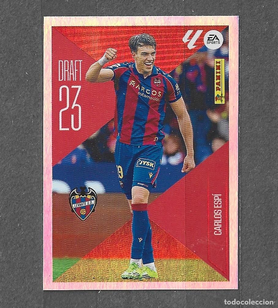 Cromos de f&uacute;tbol: Liga este 26/27 - Carlos Esp&iacute; - N&deg; 4 - Levante UD - ( Draft 23 )