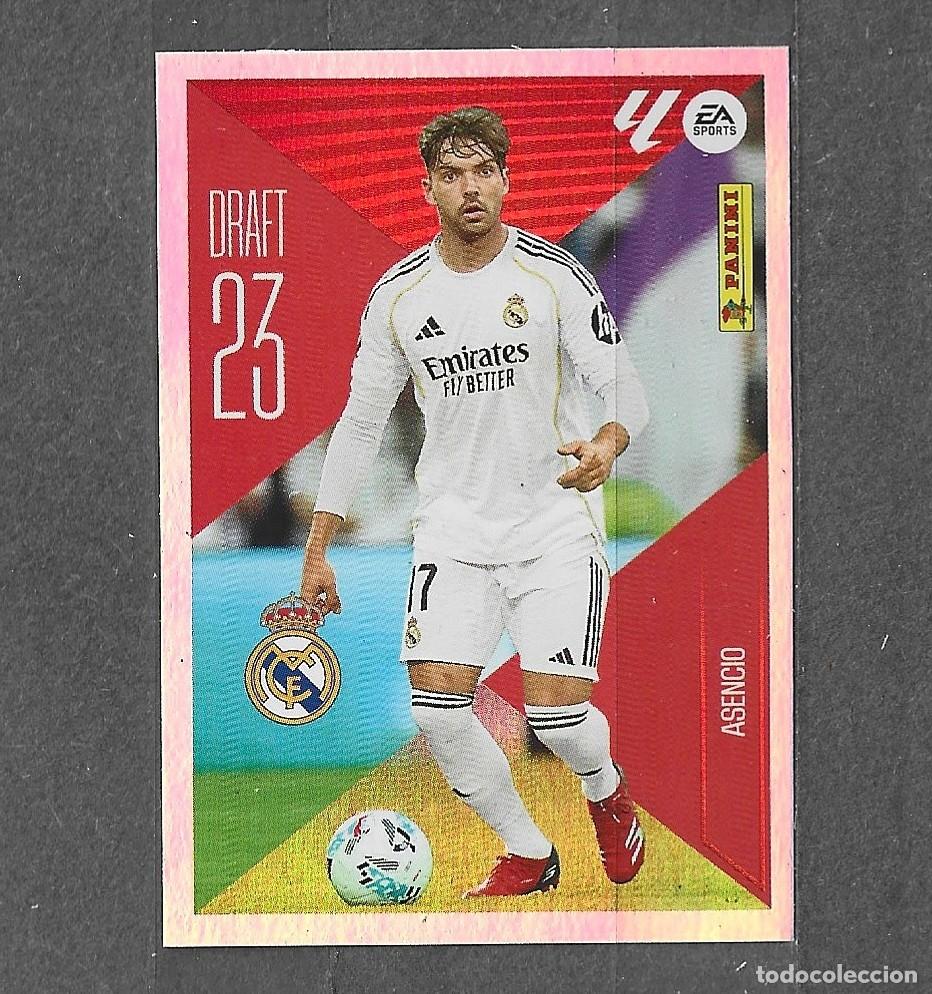 Cromos de f&uacute;tbol: Liga este 26/27 - Asencio - N&deg; 1 - R. Madrid - ( Draft 23 )
