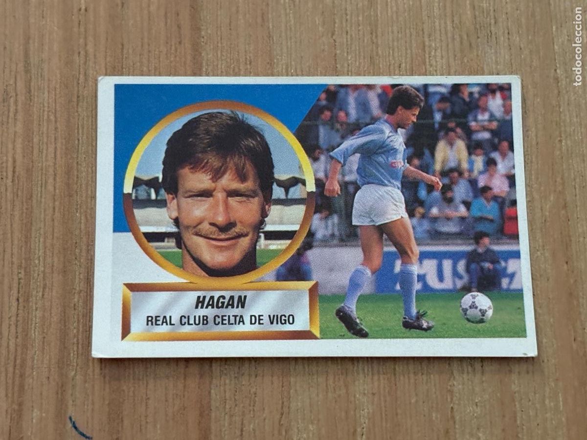 Cromos de f&uacute;tbol: 44. CROMO LIGA ESTE 88-89 1988-89 SIN PEGAR N 8 HAGAN