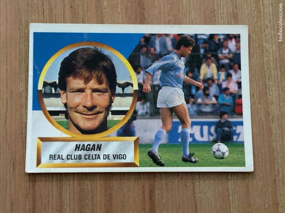 Cromos de f&uacute;tbol: 44. CROMO LIGA ESTE 88-89 1988-89 SIN PEGAR N 8 HAGAN