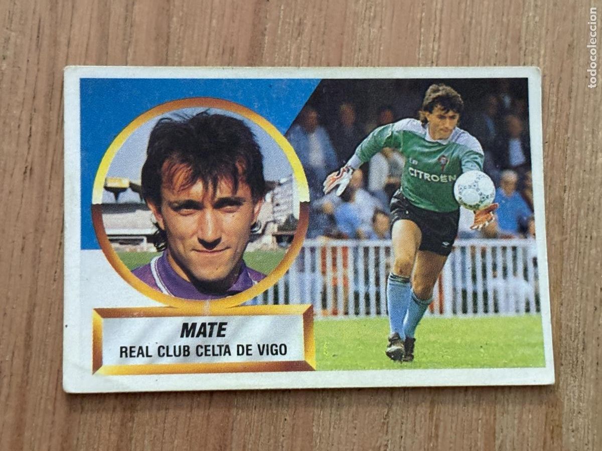 Cromos de f&uacute;tbol: 44. CROMO LIGA ESTE 88-89 1988-89 SIN PEGAR N 1 MATE CELTA DE VIGO