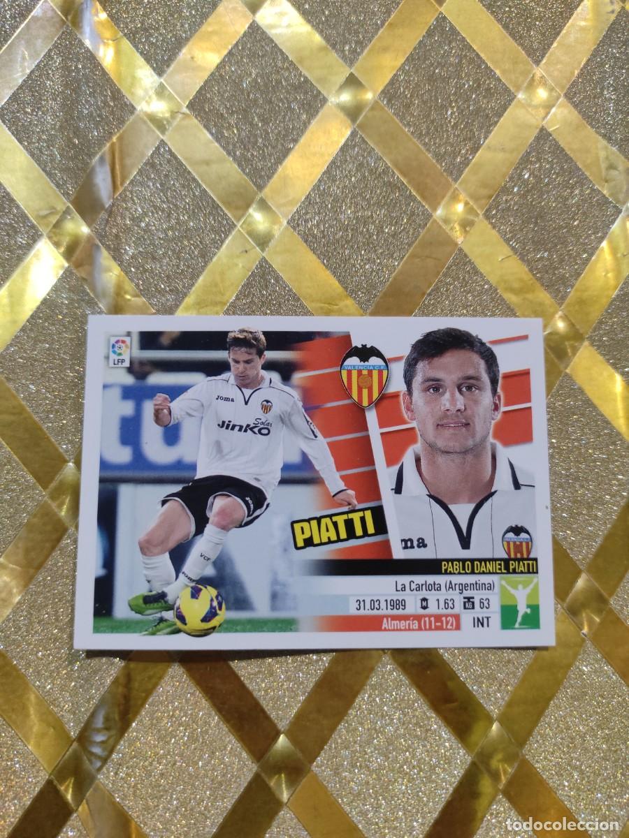 Cromos de f&uacute;tbol: CROMOS DE FUTBOL PIATTI VALENCIA NUMERO 14B LIGA ESTE 2013-14 2013 2014 PANINI !