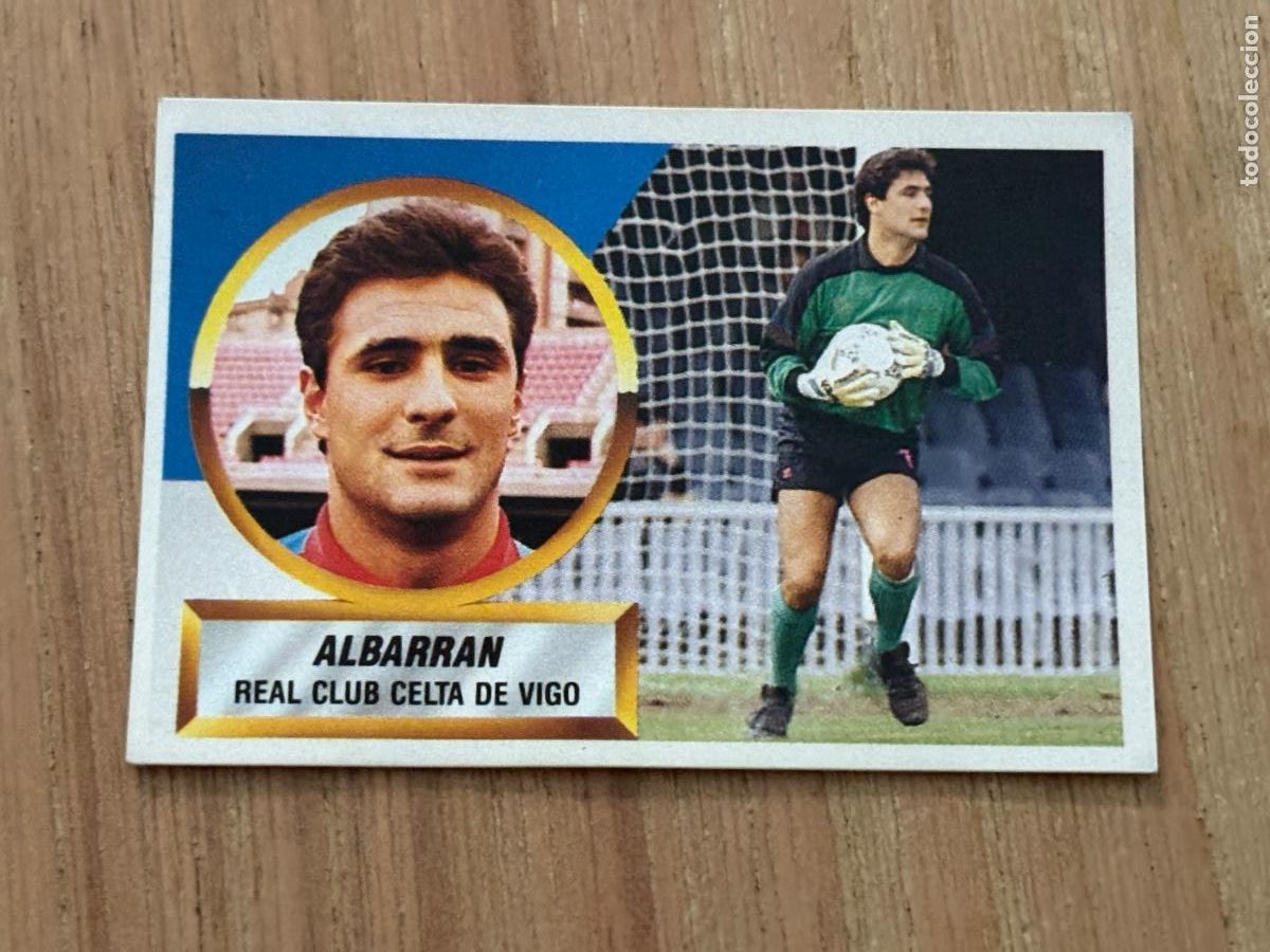 Cromos de f&uacute;tbol: 44. CROMO LIGA ESTE 88-89 1988-89 SIN PEGAR N 2 ALBARRAN CELTA DE VIGO