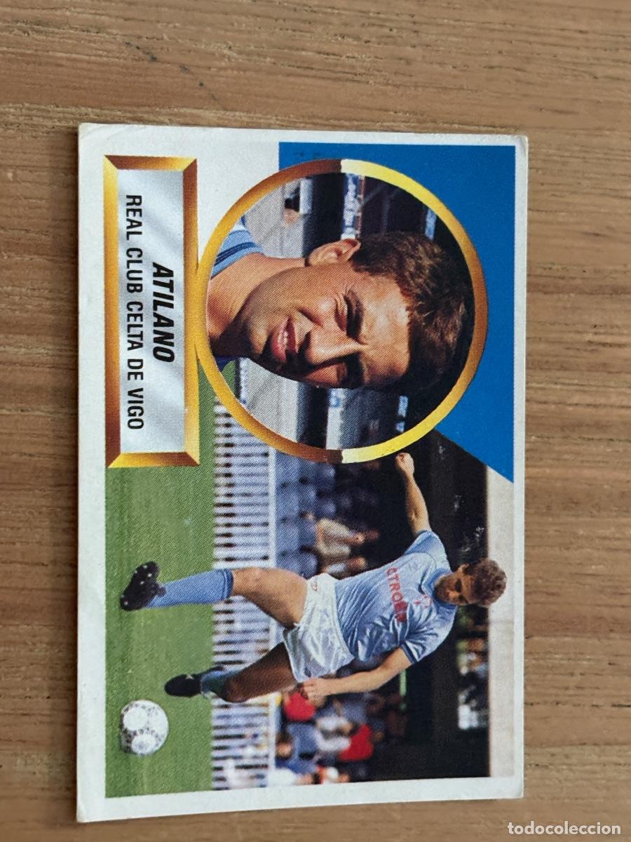 Cromos de f&uacute;tbol: 44. CROMO LIGA ESTE 88-89 1988-89 SIN PEGAR N 4 ATILANO