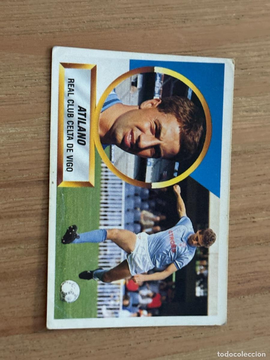Cromos de f&uacute;tbol: 44. CROMO LIGA ESTE 88-89 1988-89 SIN PEGAR N 4 ATILANO