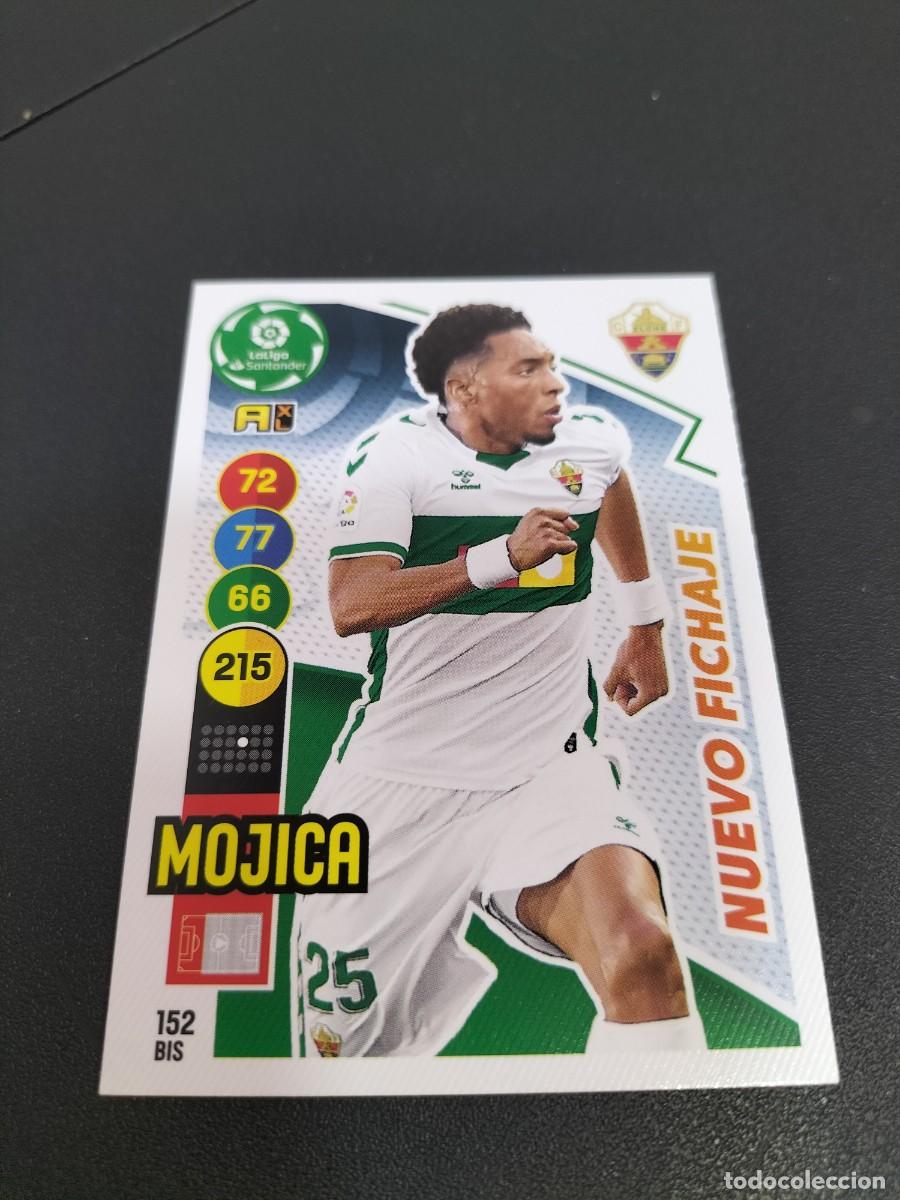 Cromos de f&uacute;tbol: 1 CROMO FICHA PANINI ADRENALYN TEMPORADA 18-19 2018-2019 ELCHE C.F 152 bis MOJICA ( NUEVO FICHAJE