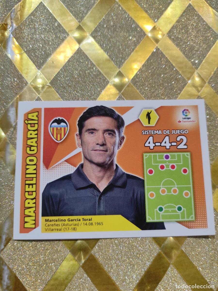 Cromos de f&uacute;tbol: CROMO DE F&Uacute;TBOL MARCELINO GARCIA NUMERO 38 VALENCIA 2017-18 LIGA ESTE 2017 2018 PANINI !