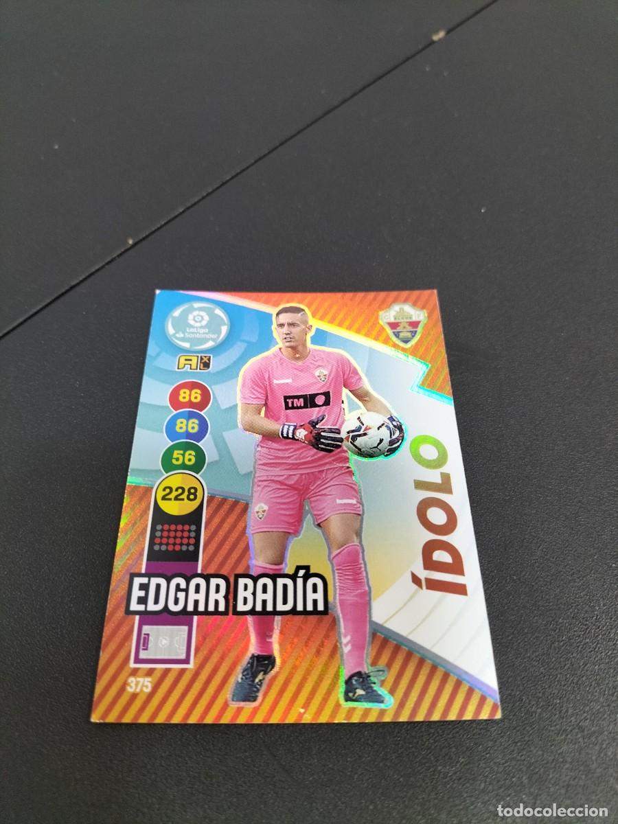 Cromos de f&uacute;tbol: 1 CROMO FICHA PANINI ADRENALYN TEMPORADA 18-19 2018-2019 ELCHE C.F 375 EDGAR BADIA ( IDOLO