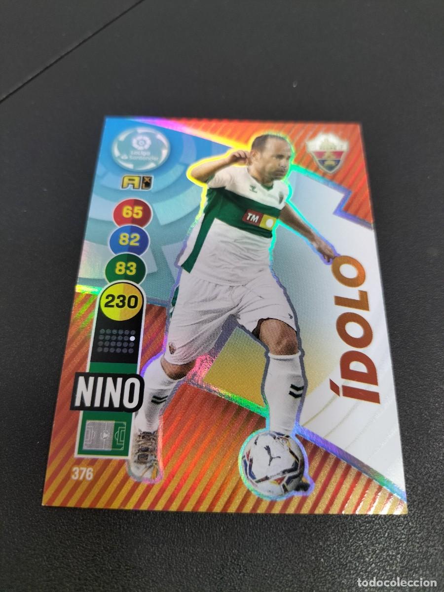 Cromos de f&uacute;tbol: 1 CROMO FICHA PANINI ADRENALYN TEMPORADA 18-19 2018-2019 ELCHE C.F 376 NINO ( IDOLO