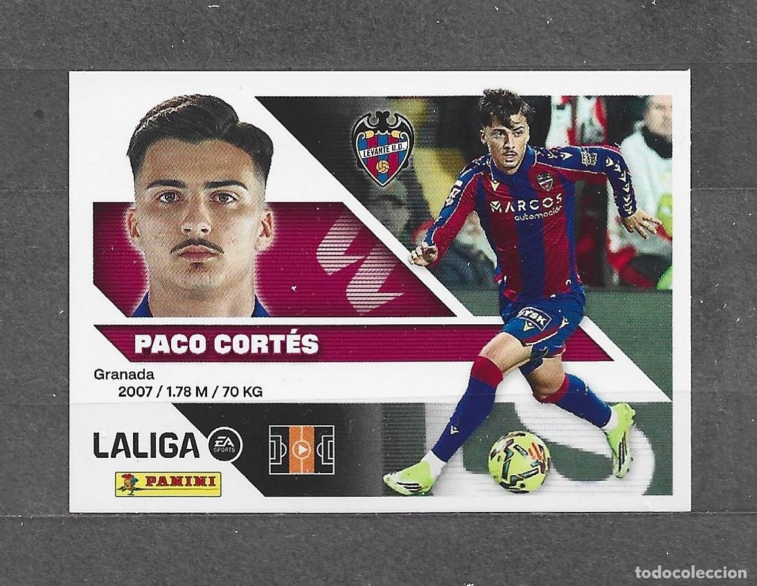 Cromos de f&uacute;tbol: Liga este 26/27 - Paco Cort&eacute;s - N&deg; 14b - Levante UD