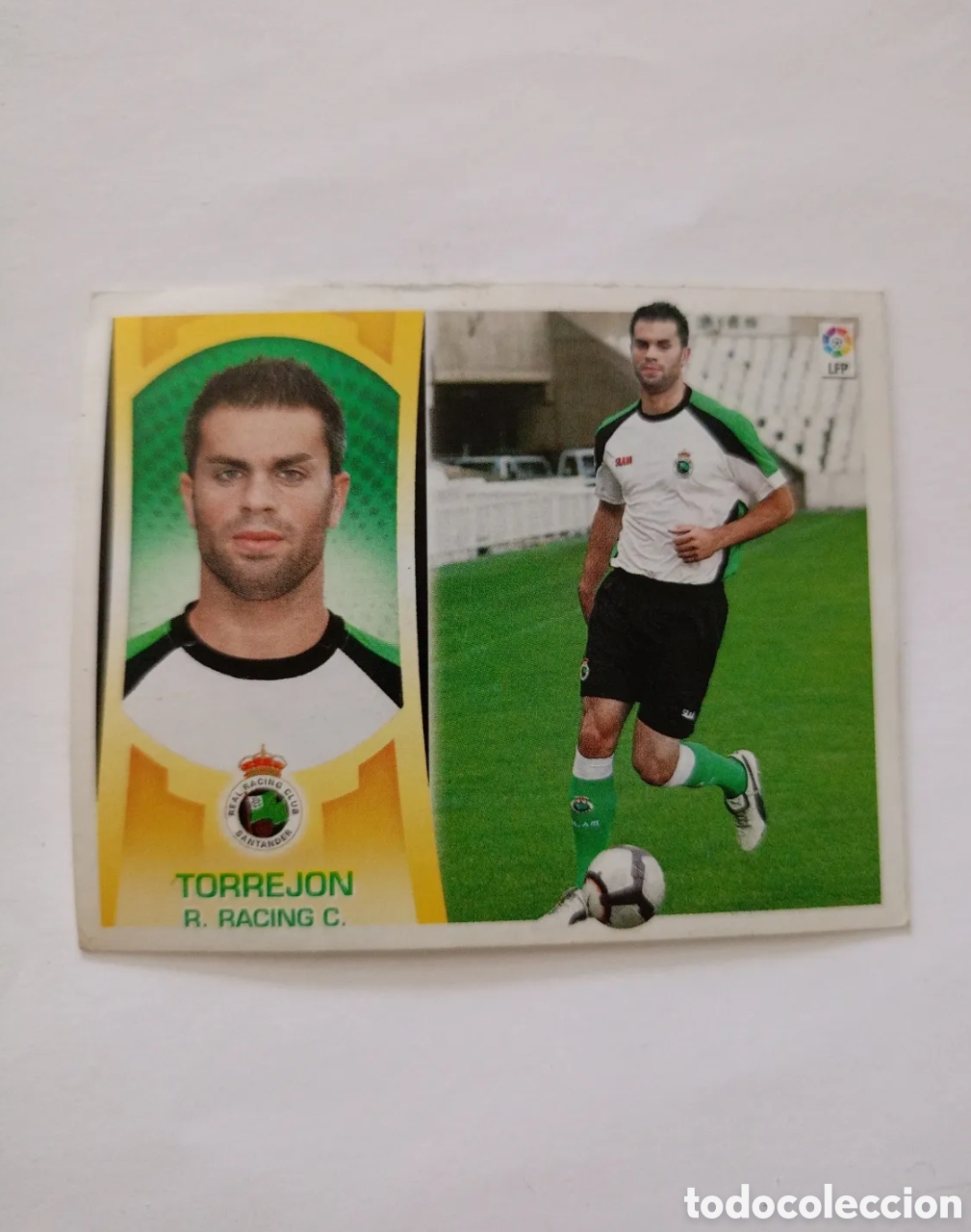 Cartes &agrave; collectionner de Football: EDICIONES ESTE 2009 2010 COLOCA 6 B 6B TORREJON RACING DE SANTANDER 09-10