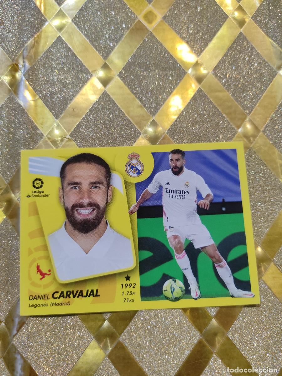 Figurine di Calcio: CROMOS DE FUTBOL NUMERO 7 CARVAJAL REAL MADRID LIGA ESTE 2021 2022 PANINI !