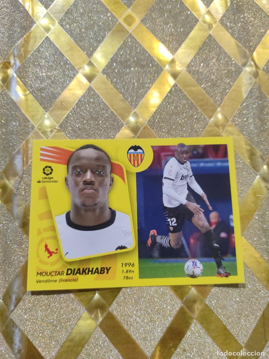 Figurine di Calcio: CROMOS DE FUTBOL NUMERO 10 DIAKHABY VALENCIA LIGA ESTE 2021 2022 PANINI !
