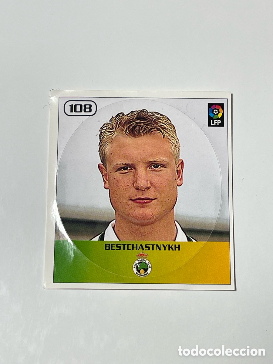 Cromos de f&uacute;tbol: Vladimir Bestchastnykh Racing de Santander 98/99 Bollycao #108