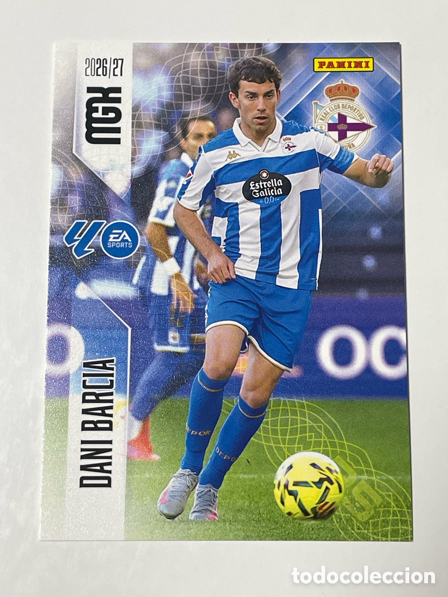 Cromos de f&uacute;tbol: Dani Barcia Deportivo de La Coru&ntilde;a Panini Megacracks 26/27 #133