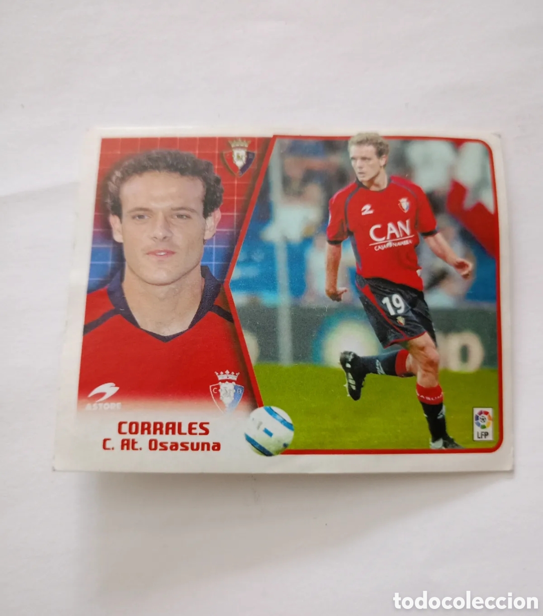 Cartes &agrave; collectionner de Football: F&Uacute;TBOL CROMO CORRALES CA OSASUNA LIGA EDICIONES ESTE 2005 2006 NUNCA PEGADO