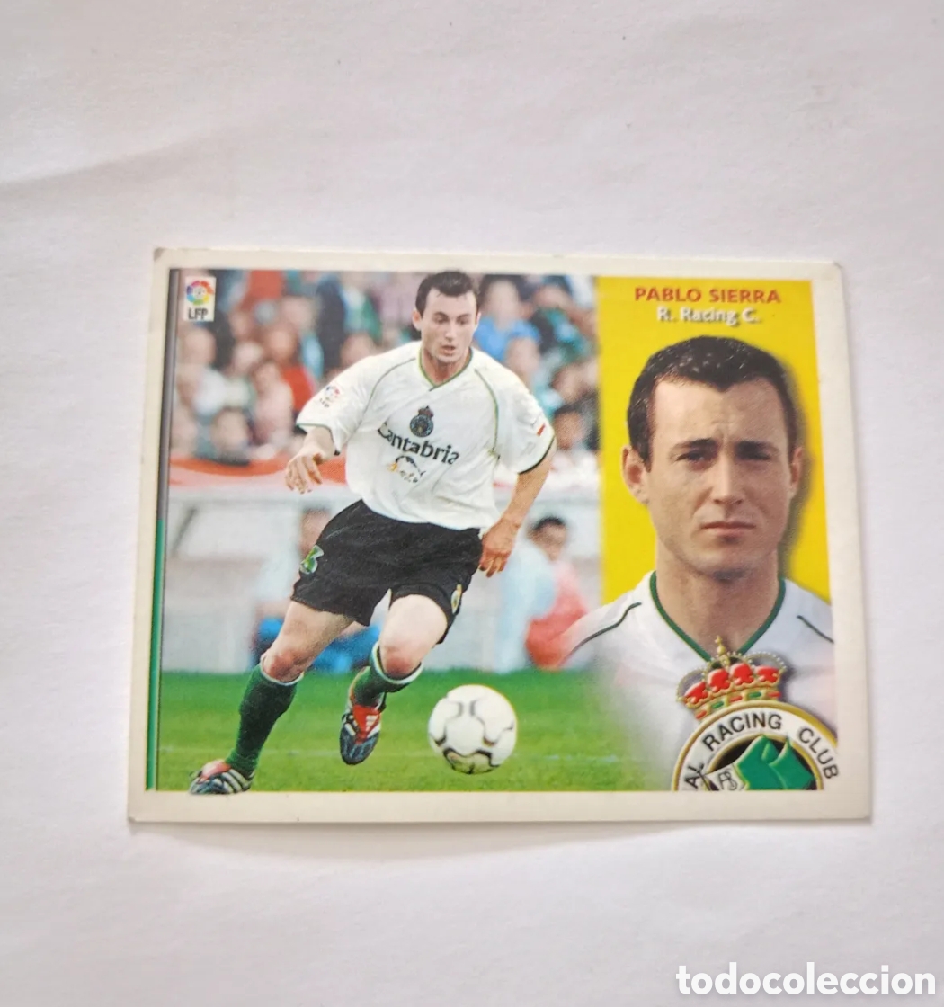Cartes &agrave; collectionner de Football: PABLO SIERRA / RACING / LIGA ESTE 2002-2003 02-03 / COLECCIONES ESTE / NUNCA PEGADO